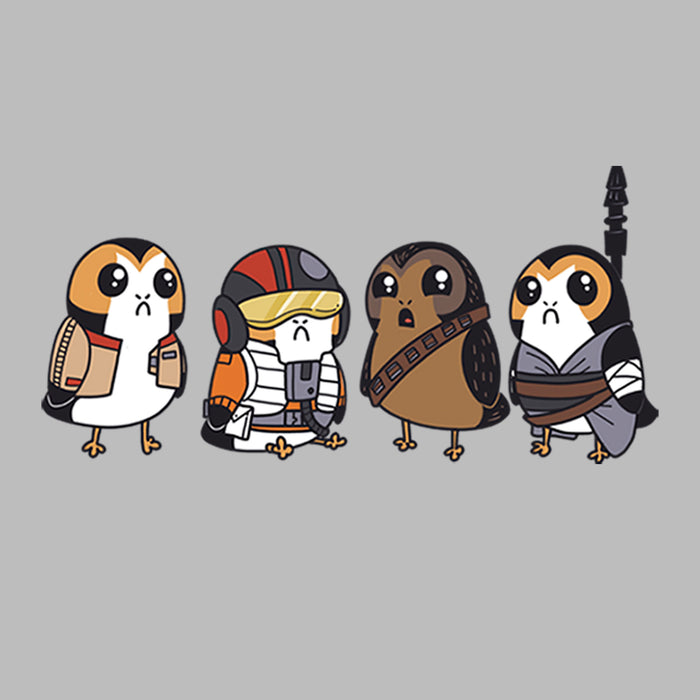 Fifth Sun Men's Star Wars The Last Jedi Porg Costumes T-Shirt