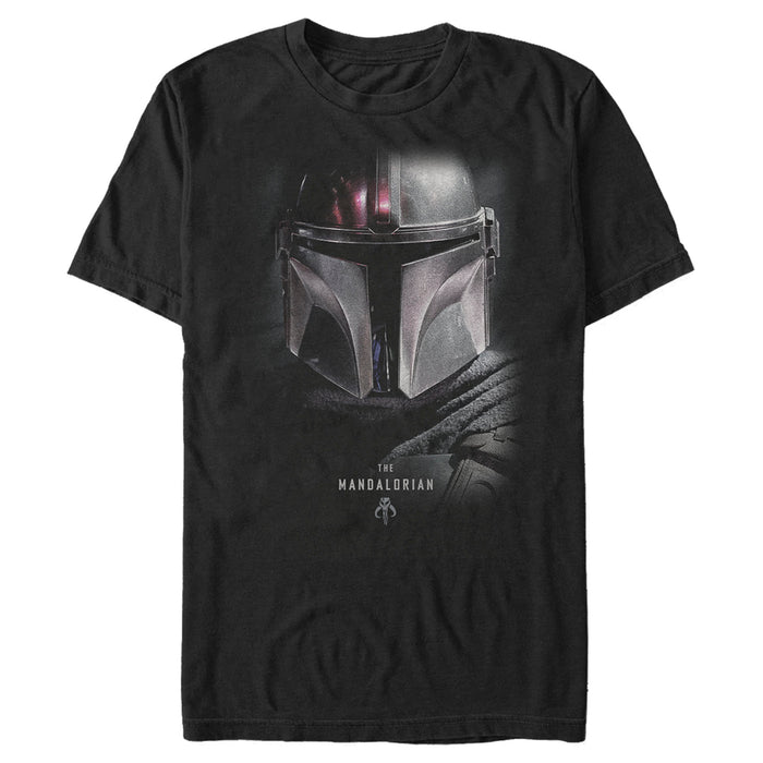 Fifth Sun Men's Star Wars: The Mandalorian Bounty Hunter Shadow T-Shirt