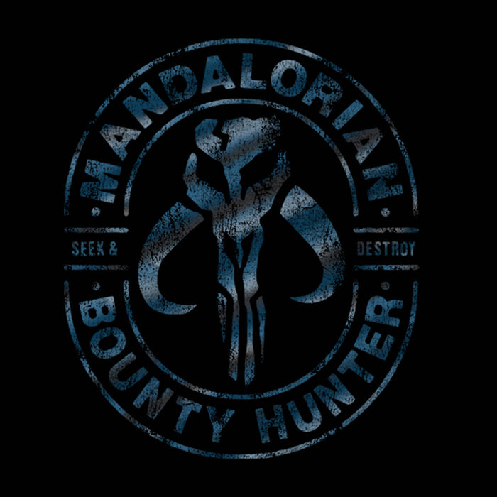 Fifth Sun Men's Star Wars: The Mandalorian Bounty Hunter Stamp T-Shirt