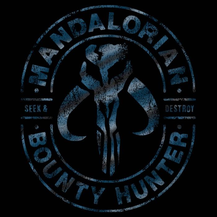 Fifth Sun Men's Star Wars: The Mandalorian Bounty Hunter Stamp T-Shirt