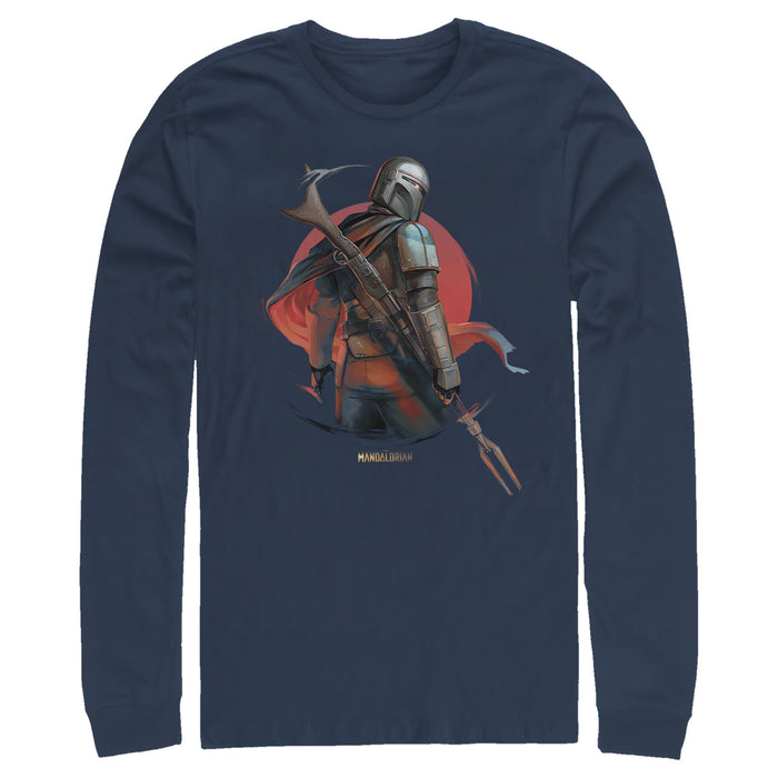 fifth sun Men's Star Wars: The Mandalorian Dusty Sunset Long Sleeve Shirt fifth sun Men's Star Wars: The Mandalorian Dusty Sunset Long Sleeve Shirt
