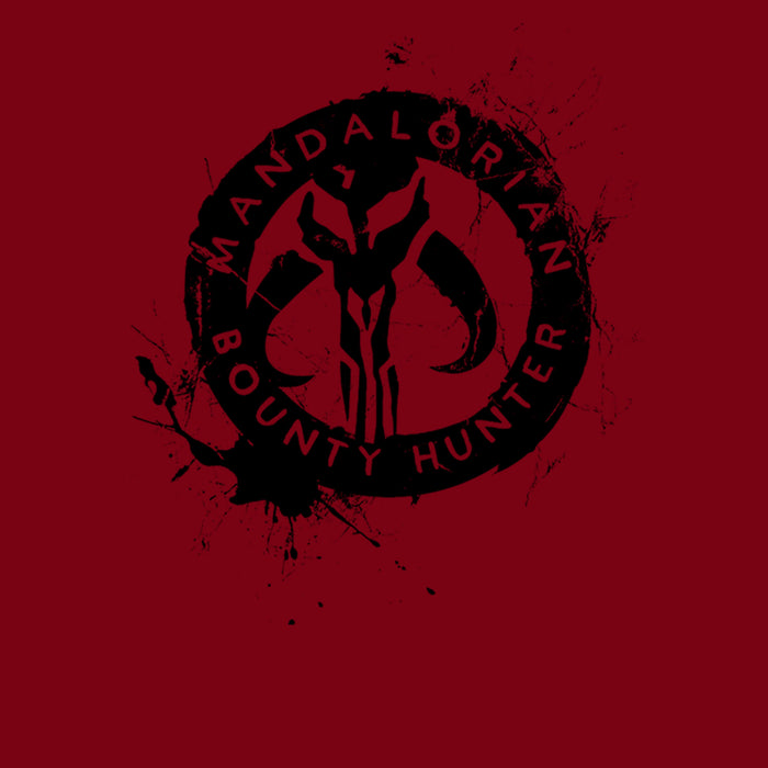 Fifth Sun Men's Star Wars: The Mandalorian Paint Splatter Emblem T-Shirt