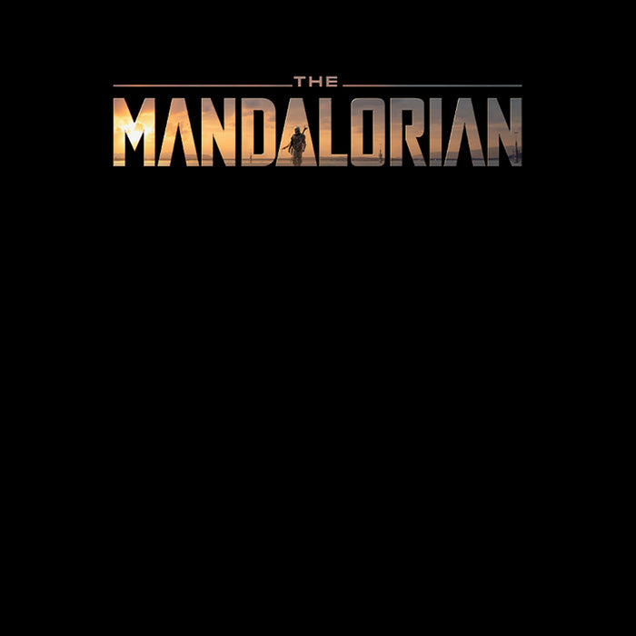 Fifth Sun Men's Star Wars: The Mandalorian Silhouette Logo T-Shirt