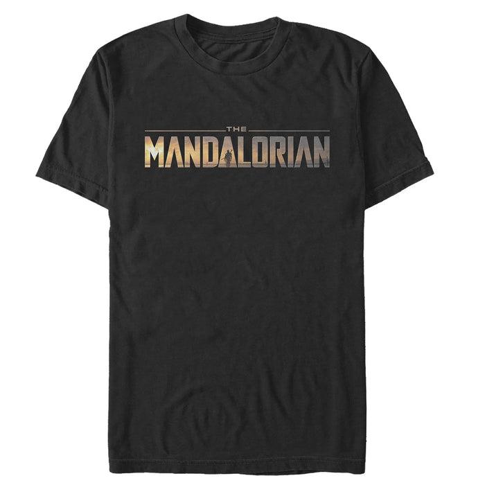 Fifth Sun Men's Star Wars: The Mandalorian Silhouette Logo T-Shirt