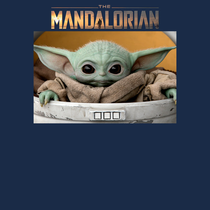 Fifth Sun Men's Star Wars: The Mandalorian The Child Bassinet T-Shirt