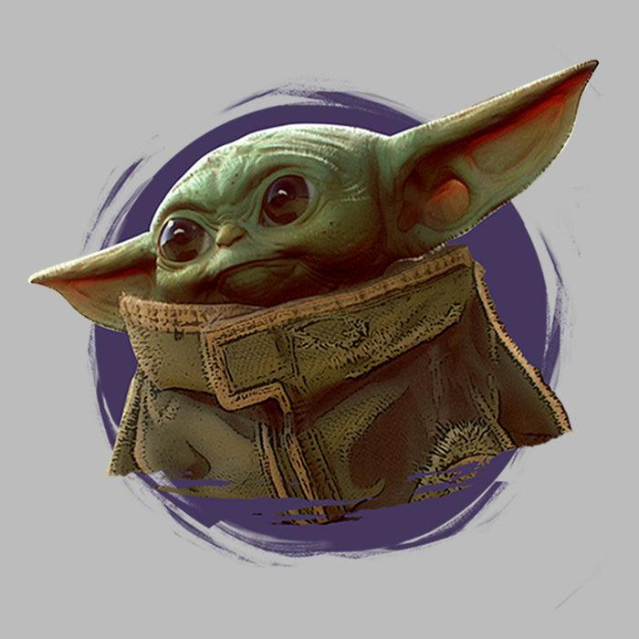 Fifth Sun Men's Star Wars: The Mandalorian The Child Circle Halo T-Shirt