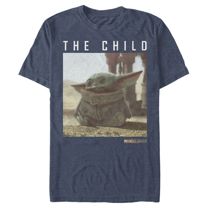Fifth Sun Men's Star Wars: The Mandalorian The Child Frame T-Shirt