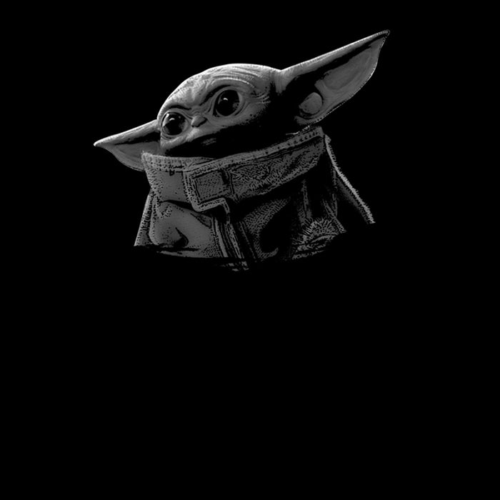 Fifth Sun Men's Star Wars: The Mandalorian The Child Shadow Pull Over Hoodie