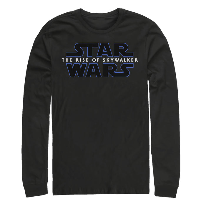 fifth sun Men's Star Wars: The Rise of Skywalker Classic Logo Long Sleeve Shirt