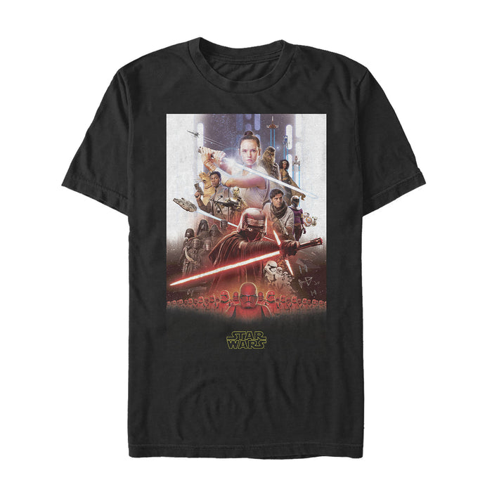 fifth sun Men's Star Wars: The Rise of Skywalker Epic Poster T-Shirt