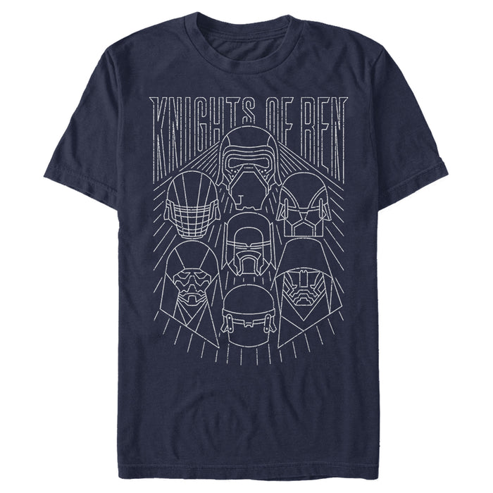 Fifth Sun Men's Star Wars: The Rise Of Skywalker Knights Of Ren Streak T-Shirt