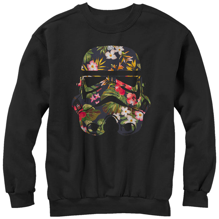 fifth sun Men's Star Wars Tropical Stormtrooper Sweatshirt