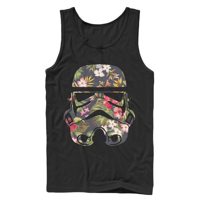fifth sun Men's Star Wars Tropical Stormtrooper Tank Top