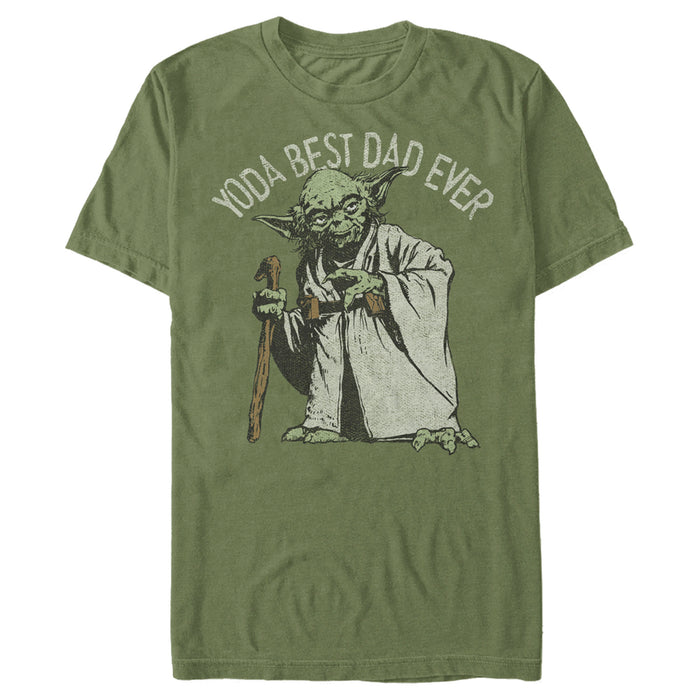 Fifth Sun Men's Star Wars Yoda Best Dad Ever T-Shirt