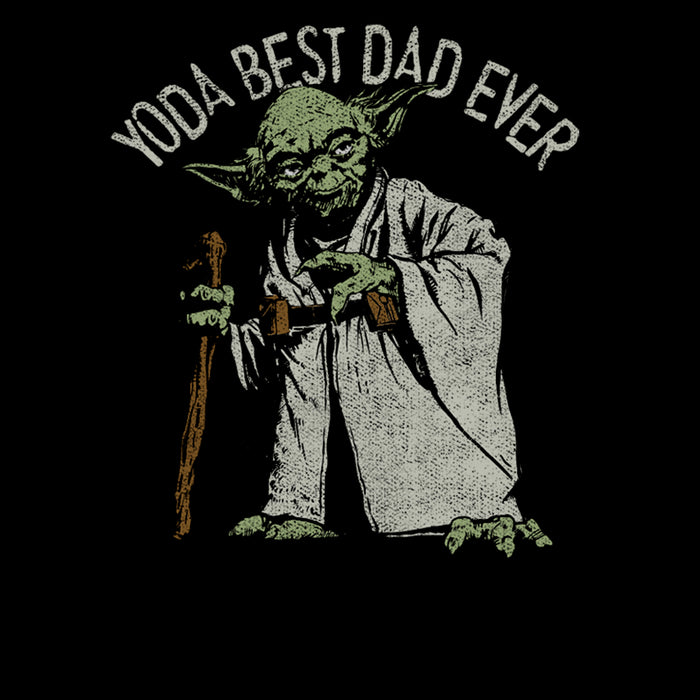Fifth Sun Men's Star Wars Yoda Best Dad Ever T-Shirt