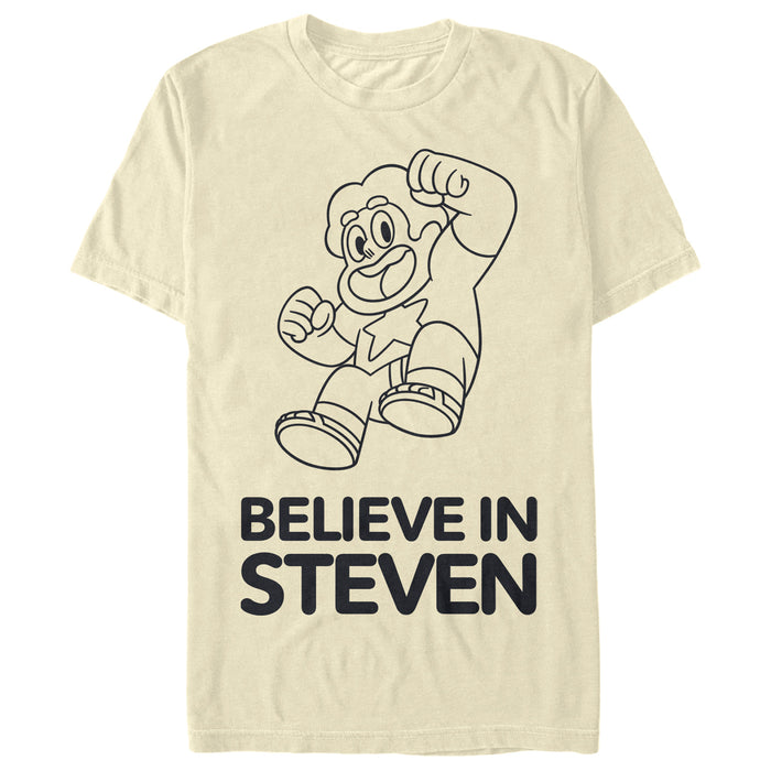 fifth sun Men's Steven Universe Believe in Steven T-Shirt