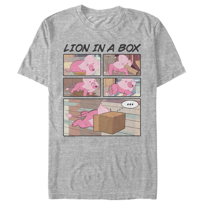 fifth sun Men's Steven Universe Lion in a Box T-Shirt
