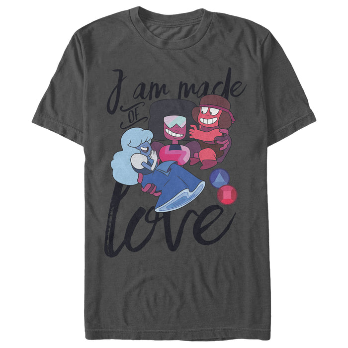 fifth sun Men's Steven Universe Made of Love T-Shirt