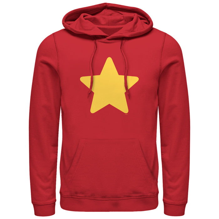 fifth sun Men's Steven Universe Star Pull Over Hoodie