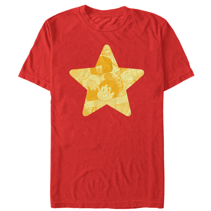 fifth sun Men's Steven Universe Star Silhouette T-Shirt