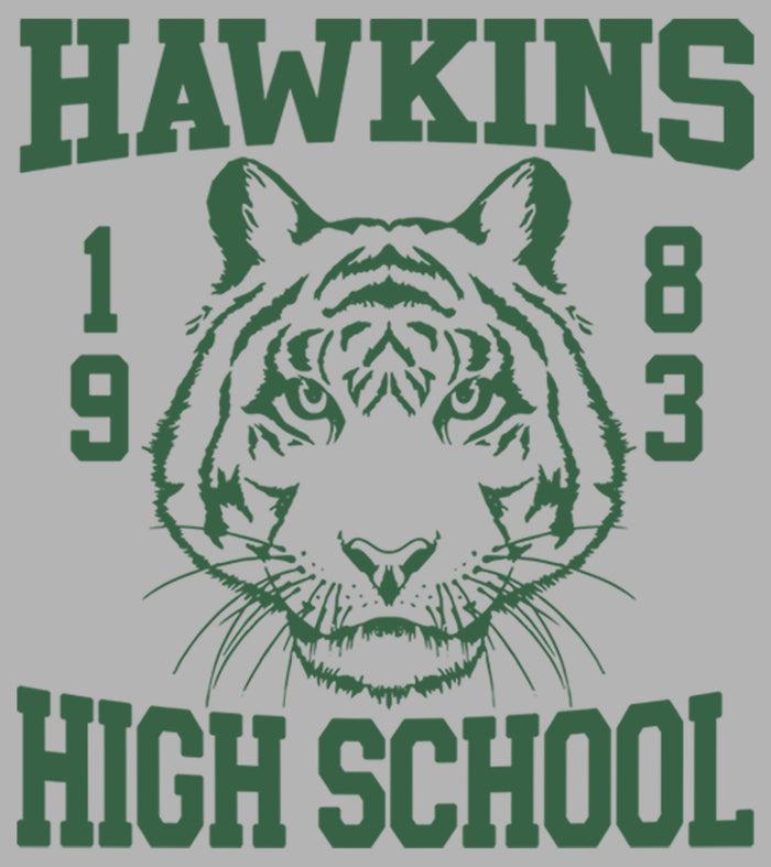 Fifth Sun Men's Stranger Things Hawkins High School Tiger 1983 Pull Over Hoodie