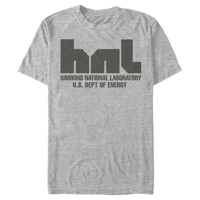 fifth sun Men's Stranger Things Hawkins National Lab Logo T-Shirt