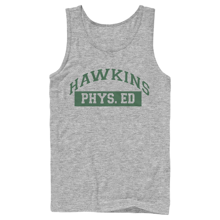 fifth sun Men's Stranger Things Hawkins Phys. Ed Costume Tank Top