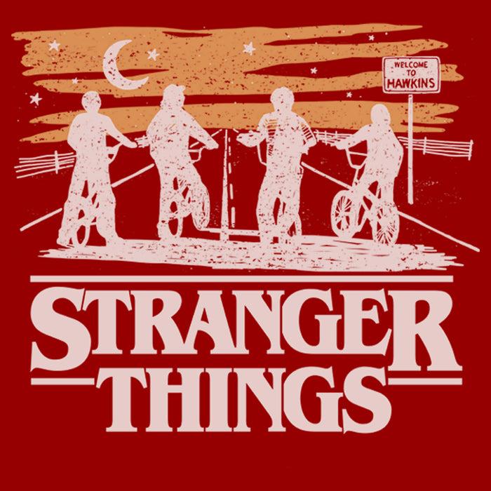 Fifth Sun Men's Stranger Things Starry Bike Ride T-Shirt