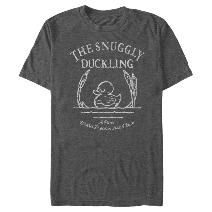 Fifth Sun Men's Tangled Snuggly Duckling Motto T-Shirt
