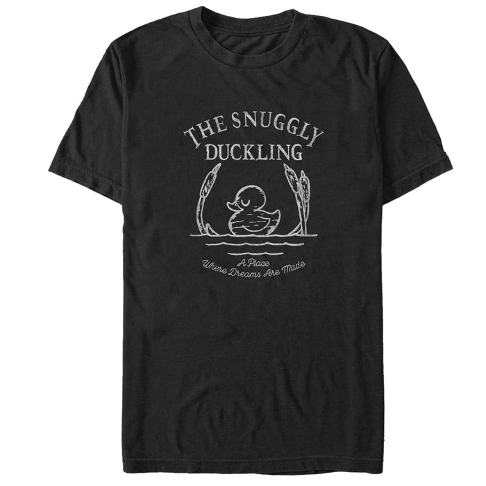 fifth sun Men's Tangled Snuggly Duckling Motto T-Shirt