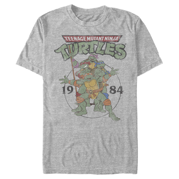 fifth sun Men's Teenage Mutant Ninja Turtles 1984 Heroes T-Shirt