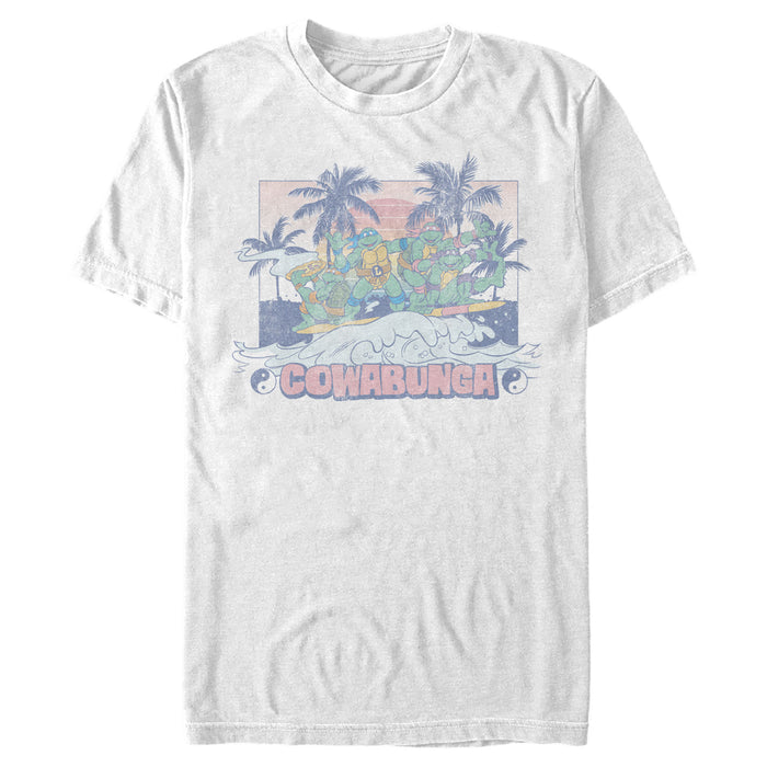 fifth sun Men's Teenage Mutant Ninja Turtles Cowabunga Wave T-Shirt