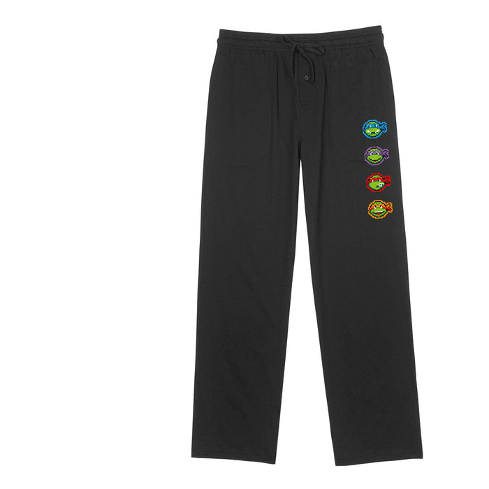 fifth sun Men's Teenage Mutant Ninja Turtles Pixel Art Brothers Lineup Lounge Pants