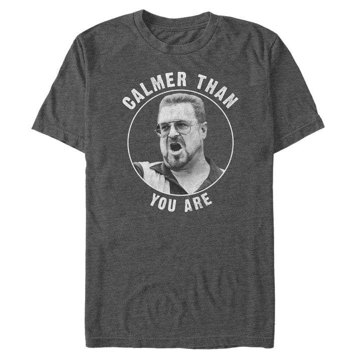 fifth sun Men's The Big Lebowski Walter Calmer Than You T-Shirt