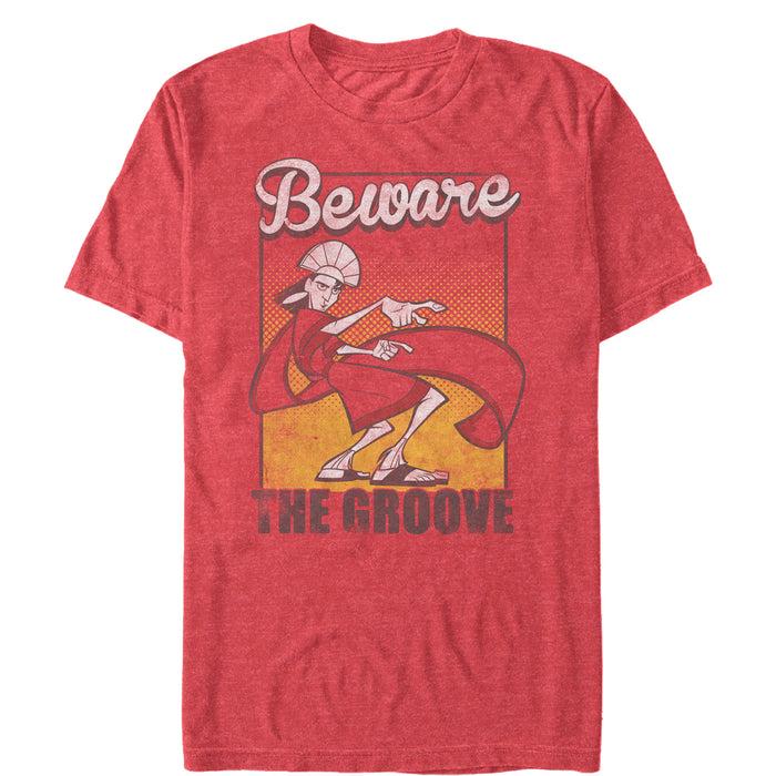 fifth sun Men's The Emperor's New Groove Beware Stare T-Shirt