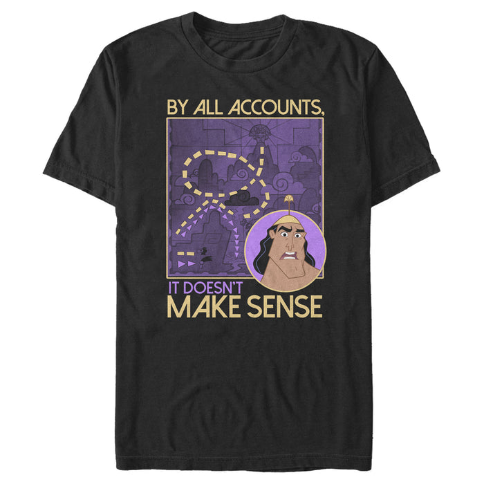 fifth sun Men's The Emperor's New Groove Kronk Make Sense T-Shirt