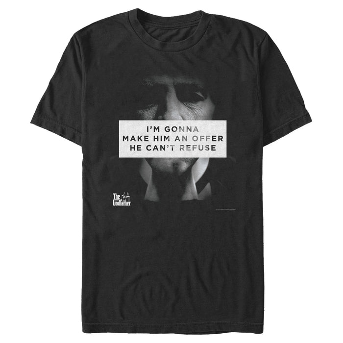 fifth sun Men's The Godfather Make Him an Offer Quote T-Shirt