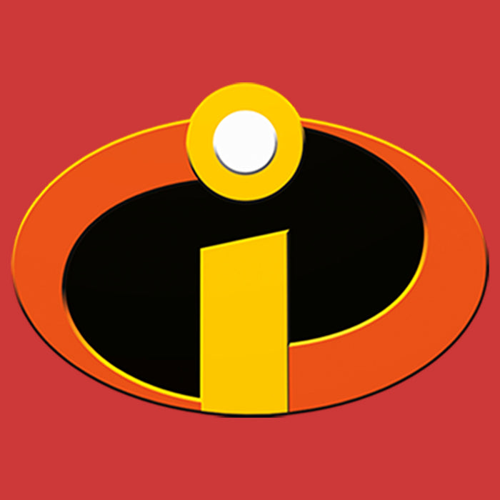 Fifth Sun Men's The Incredibles Classic Logo T-Shirt