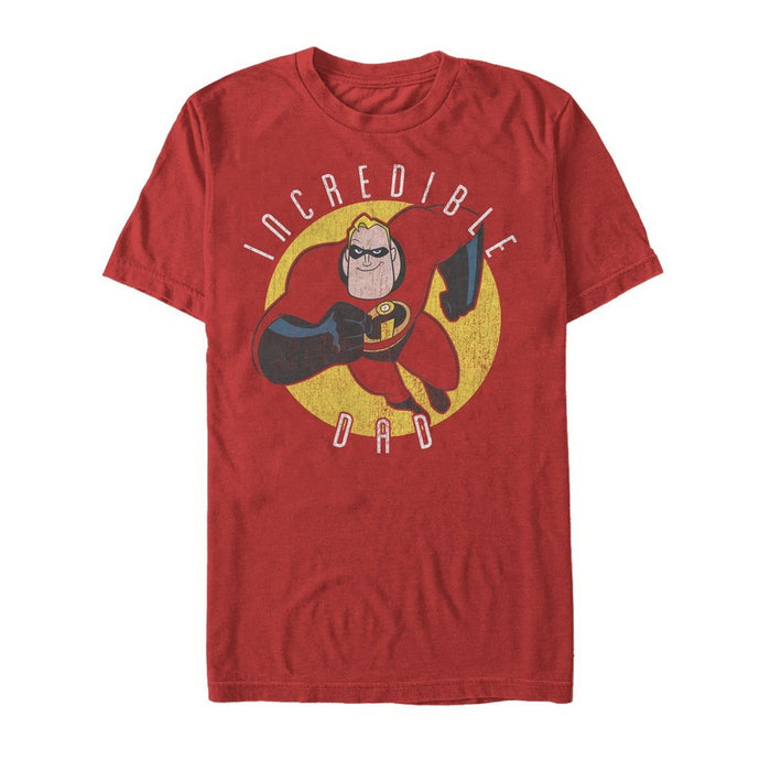 fifth sun Men's The Incredibles Incredible Dad T-Shirt