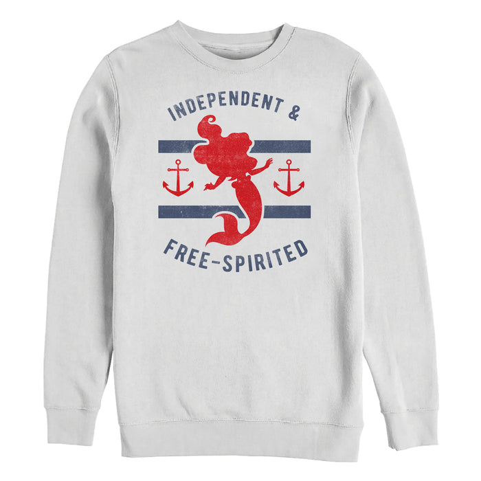 fifth sun Men's The Little Mermaid Nautical Spirit Sweatshirt