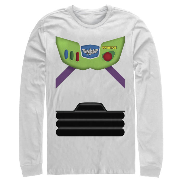 fifth sun Men's Toy Story Buzz Lightyear Costume Tee Long Sleeve Shirt fifth sun Men's Toy Story Buzz Lightyear Costume Tee Long Sleeve Shirt