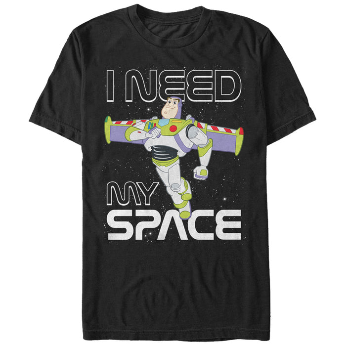 fifth sun Men's Toy Story Buzz Lightyear Need Space T-Shirt