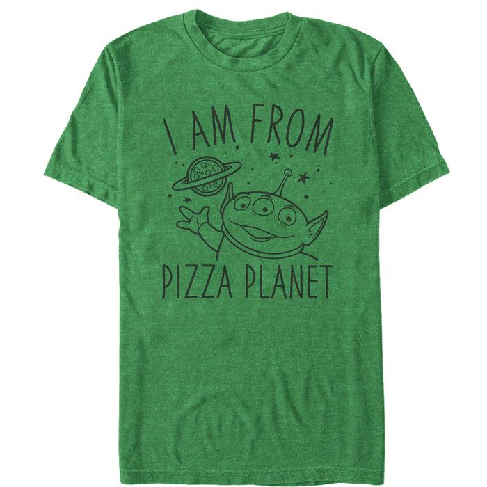 Fifth Sun Men's Toy Story Come In Peace From Pizza Planet T-Shirt