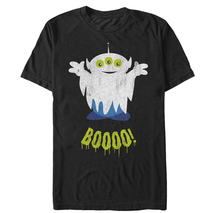fifth sun Men's Toy Story Halloween Squeeze Alien Boo Ghosts T-Shirt