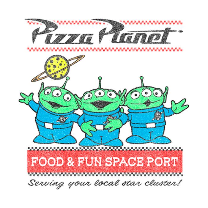 Fifth Sun Men's Toy Story Pizza Planet Aliens T-Shirt
