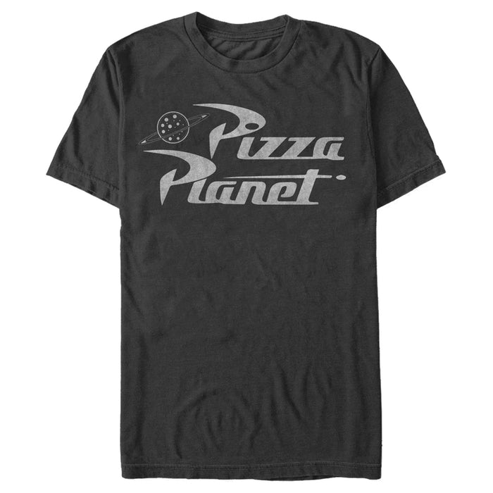 Fifth Sun Men's Toy Story Pizza Planet Logo T-Shirt
