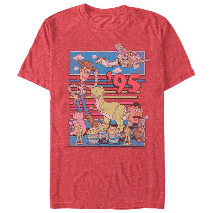 fifth sun Men's Toy Story Retro Best Friend Toys T-Shirt