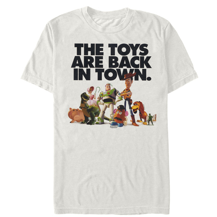 fifth sun Men's Toy Story Toys Are Back in Town T-Shirt