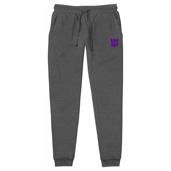 fifth sun Men's Transformers Purple Decepticons Logo Jogger Pants
