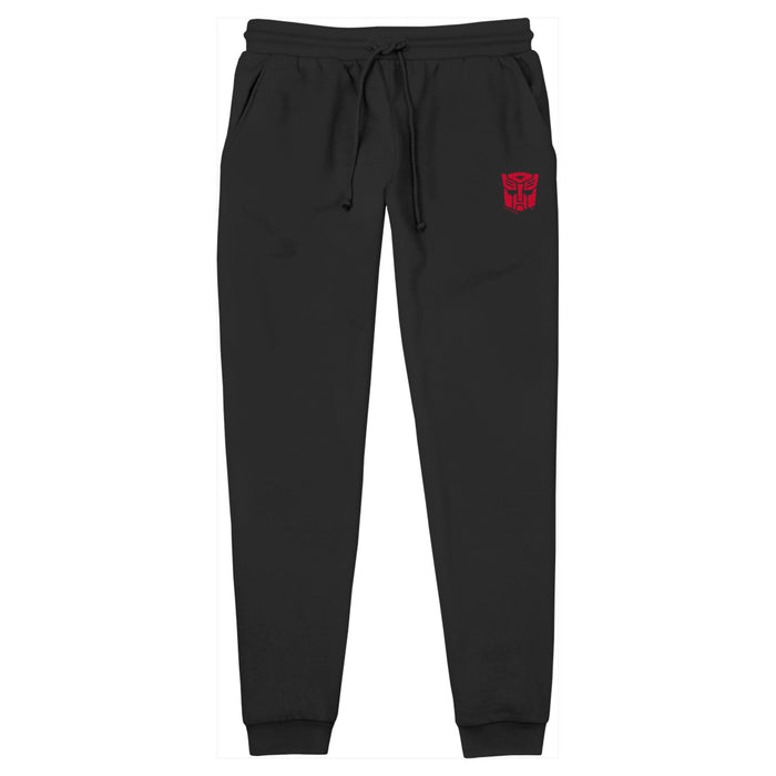 fifth sun Men's Transformers Red Autobots Logo Jogger Pants